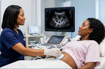 Gynecology ultrasound imaging