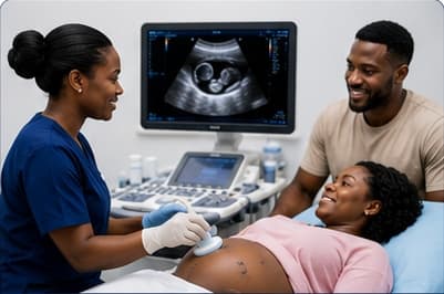 Pregnancy ultrasound imaging